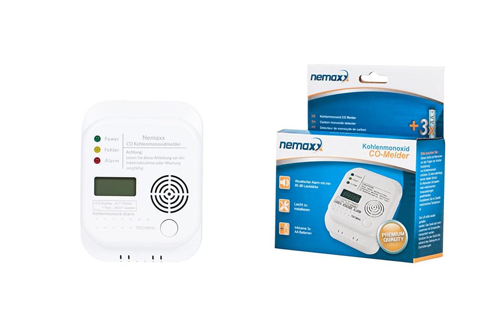 Nemaxx Carbon Monoxide Alarms