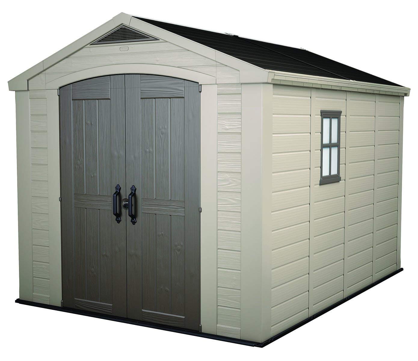 plastic garden storage sheds