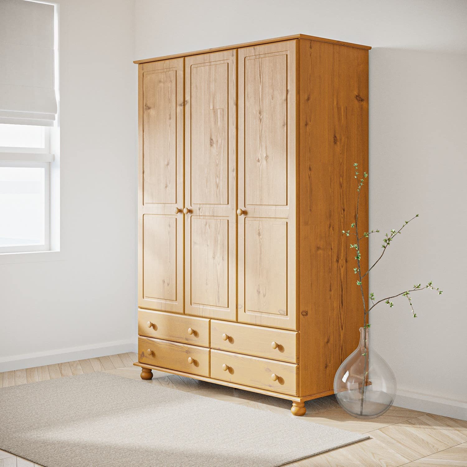 pine wardrobe