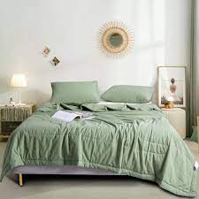 green bedding