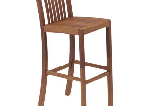 Alexander Rose Bolney Acacia Wood Bar Stool