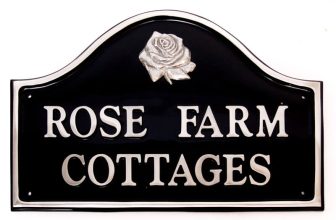 Aluminium Bridge House Sign 50 x 35cm
