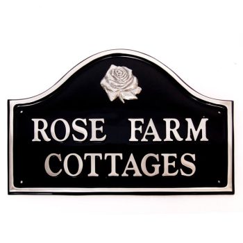 Aluminium Bridge House Sign 50 x 35cm