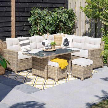 corner garden furniture