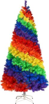 rainbow christmas tree